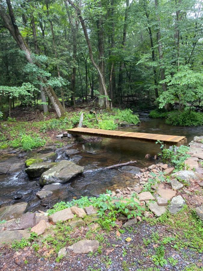Secluded Chalet On Stream-Mins To Camelback Tannersville Exterior photo